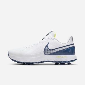 Chaussure De Golf Nike React Infinity Pro Blanche 0179-825 White/Lemon Venom/Valerian Blue Homme | GGM-59371526